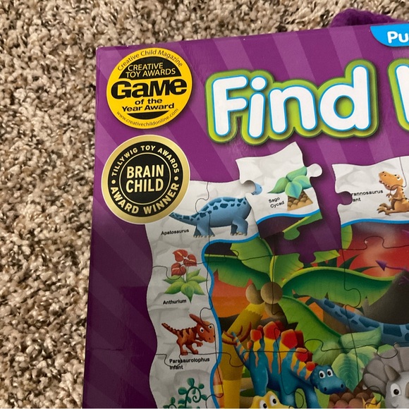 NWT Floor Puzzle and Game- all in one, 50 pieces, ages 3 and up, in original box - Picture 6 of 7